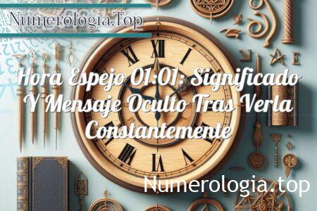Hora espejo 01:01: significado y mensaje oculto tras verla constantemente