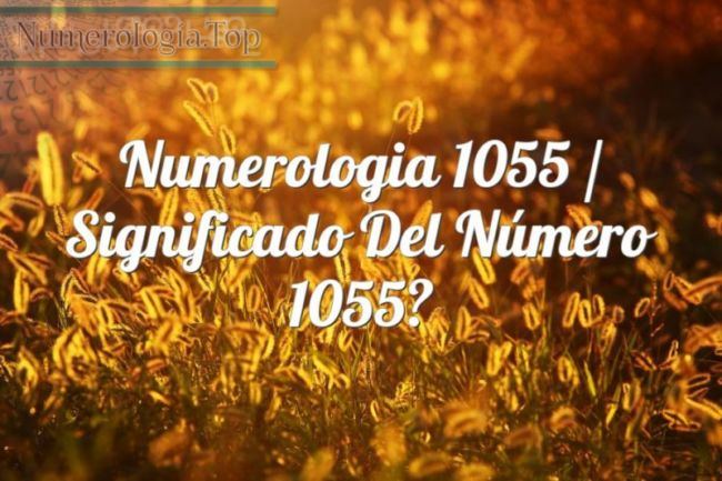 Numerología 1055 / Significado del número 1055