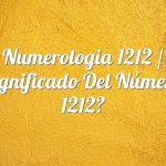 Numerología 1212 / Significado del número 1212
