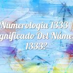 Numerología 1333 / Significado del número 1333