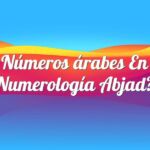 Números árabes en Numerología Abjad