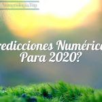 Predicciones numéricas para 2020