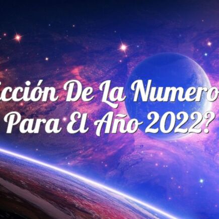 Predicción de la numerología para el año 2022